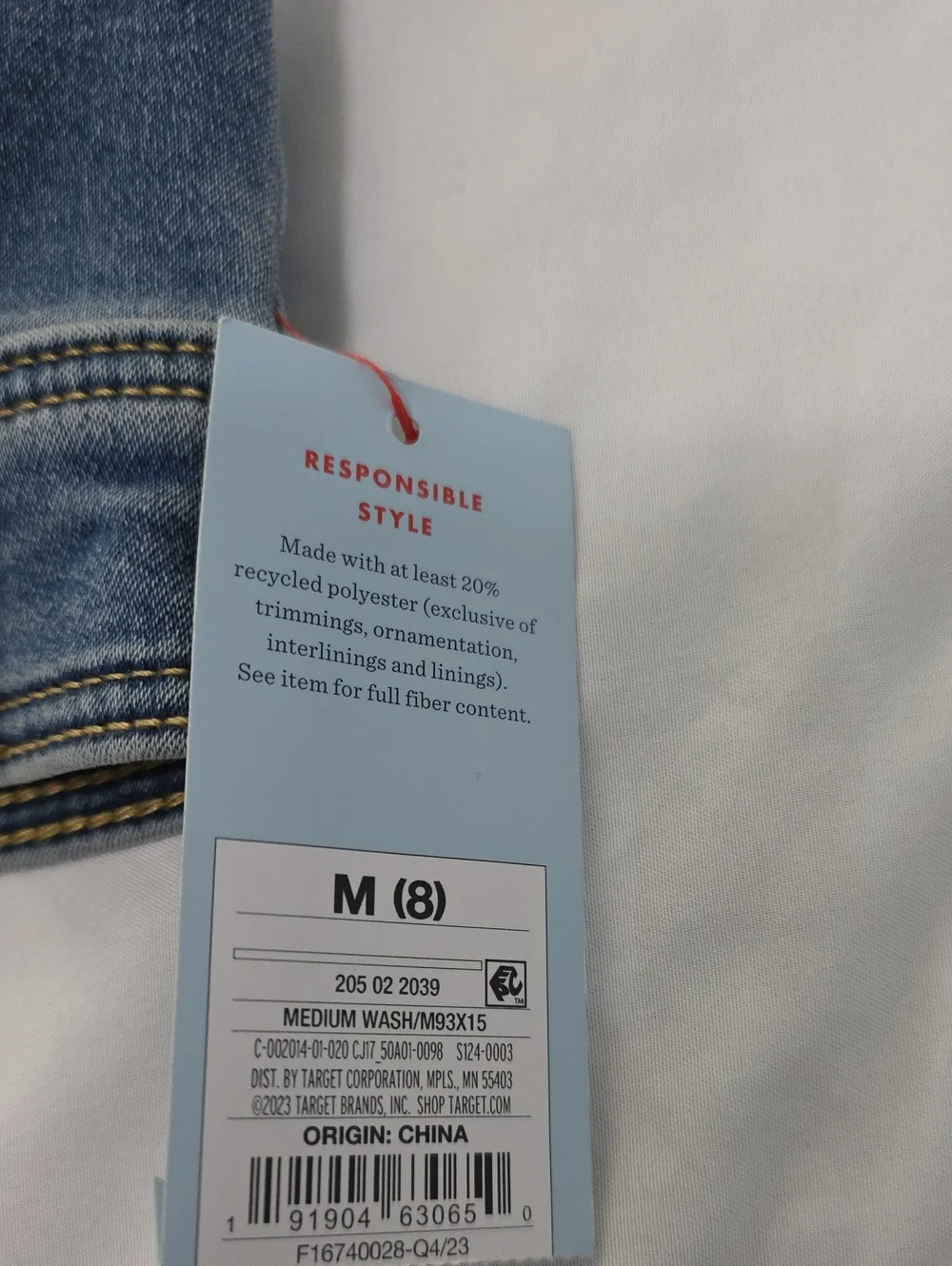Cat & Jack Light Blue Kids Denim Jacket